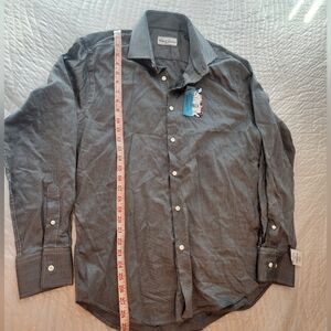 Robert Graham Charcoal Micro-Check Button-Down Shirt